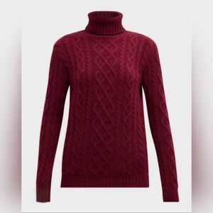 St. John's Bay Red Cable Knit Sweater